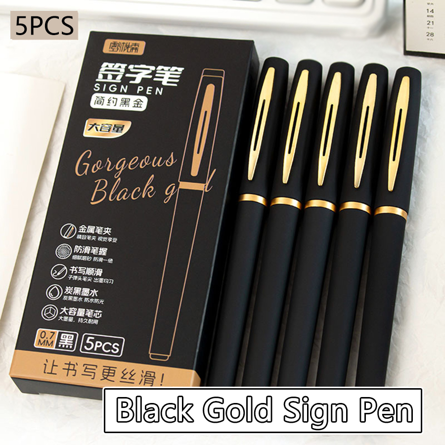 5Pcs/Pack Large Capacity Gel P - مراجعة Stationery Supply Business وسعره