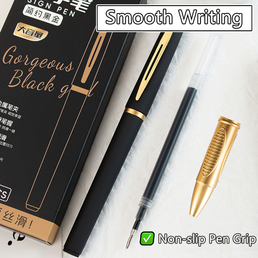 5Pcs/Pack Large Capacity Gel P - مراجعة Stationery Supply Business وسعره