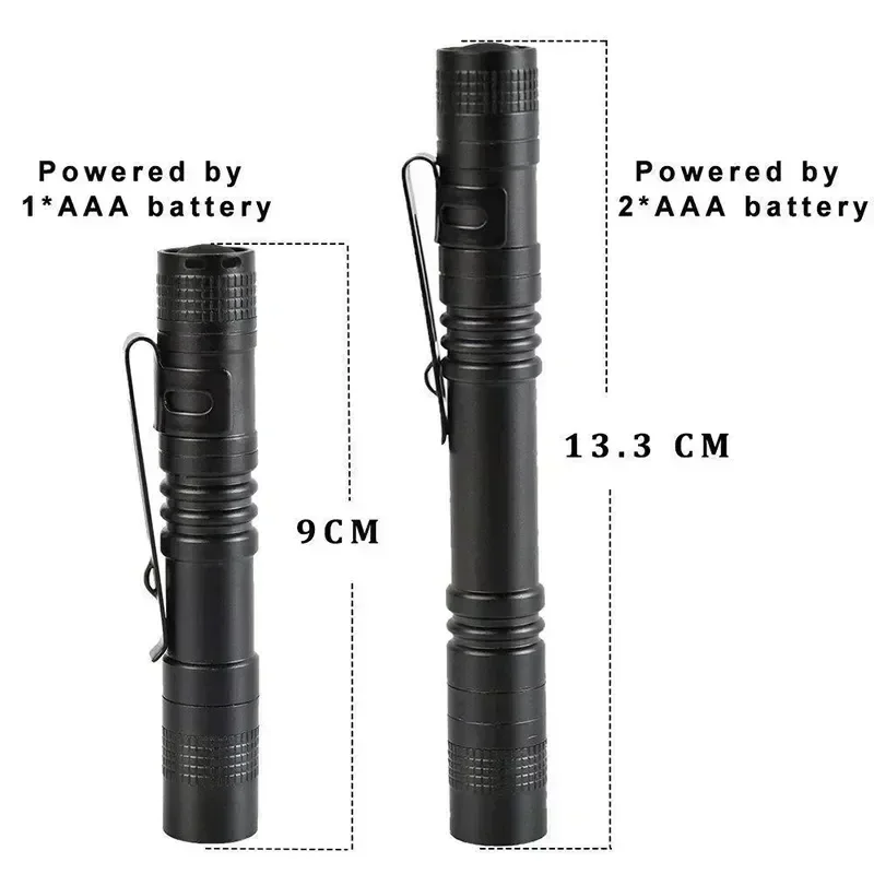 Portable Mini LED Pen Flashlig - مراجعة Stationery Supply وسعره