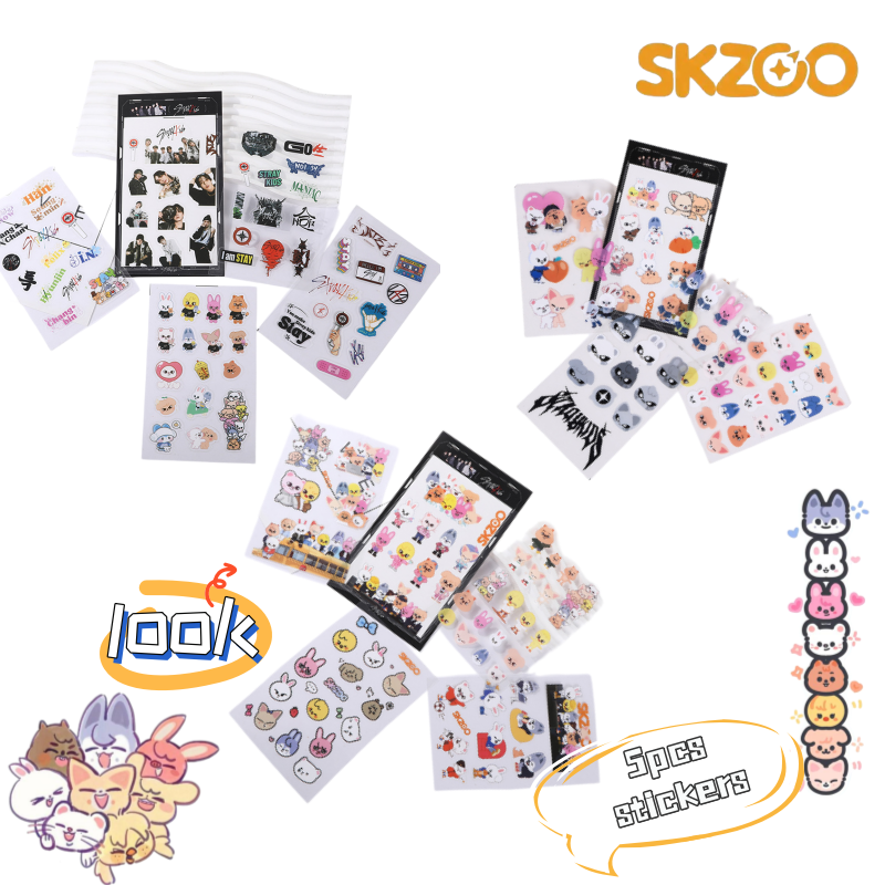 Skzoo Stray Kids Anime Cartoon - مراجعة Memo Pad Sticky وسعره