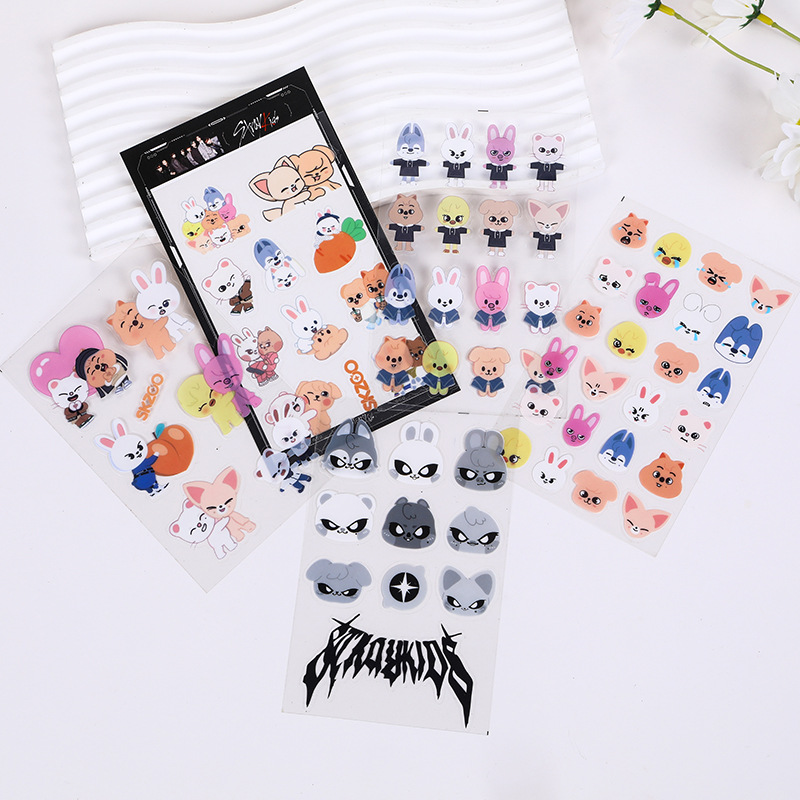 Skzoo Stray Kids Anime Cartoon - مراجعة Memo Pad Sticky وسعره