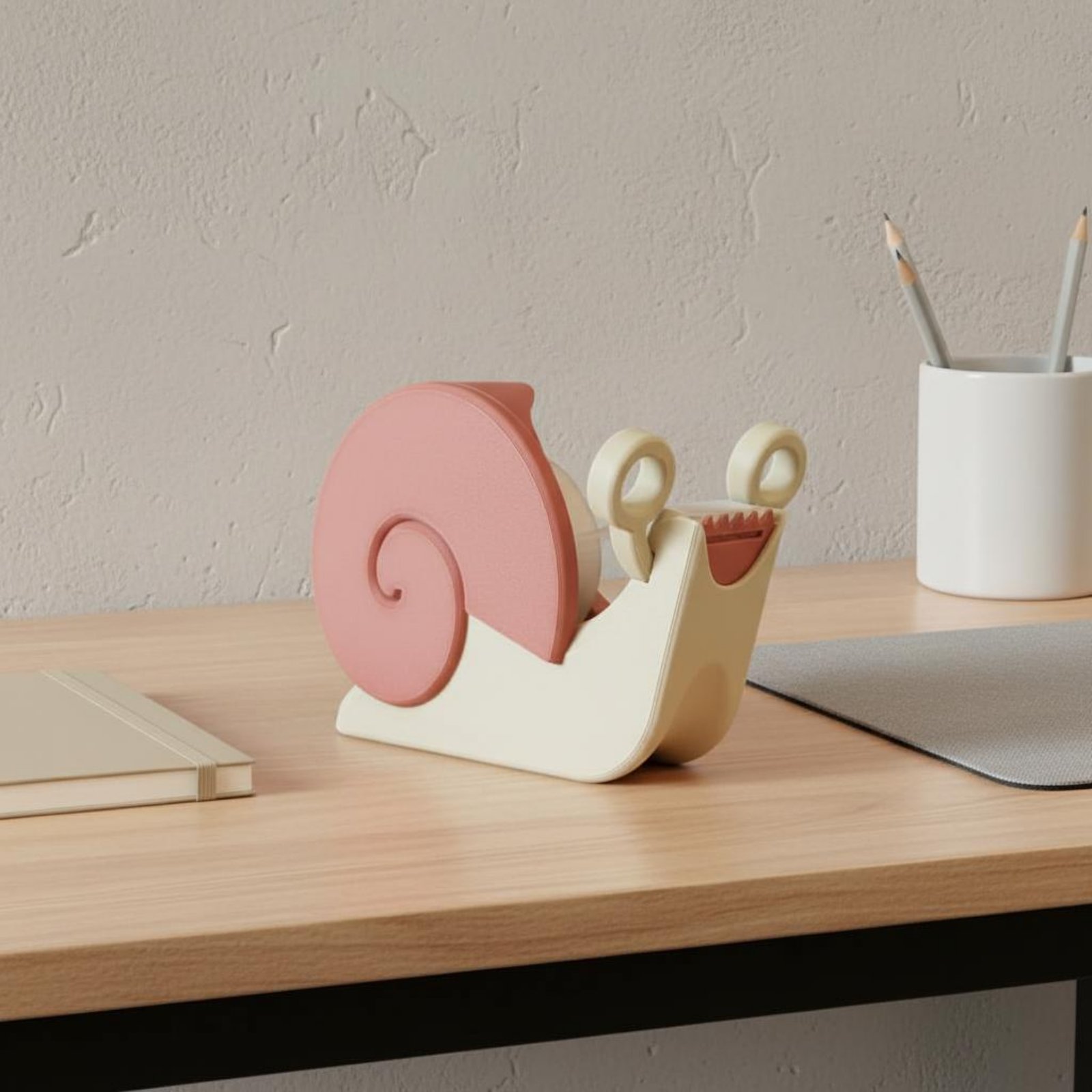 Snail-Shaped Tape Dispenser Pi - مراجعة Stationery Office وسعره