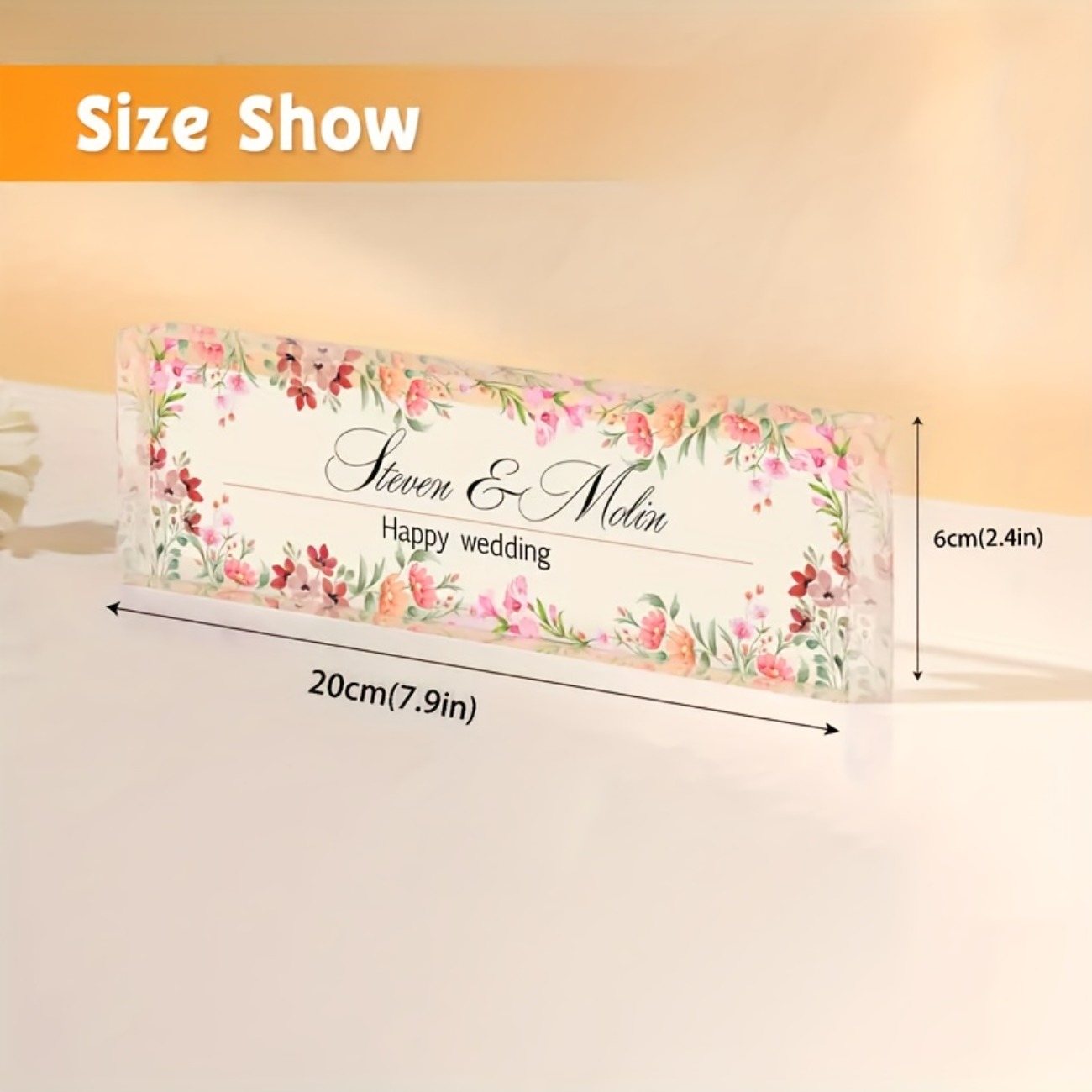 Personalized Acrylic Desk Name - مراجعة Desk Name Plate وسعره