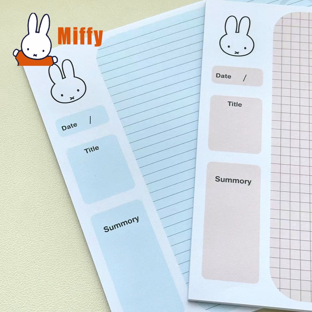 Kawaii Miffy Memo Pad Cute Rab - مراجعة Office Supply Office Stationery Items وسعره