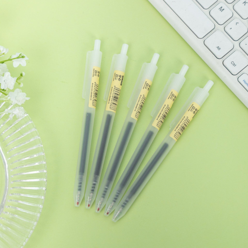 6/10Pcs 0.5mm Retractable Gel  - مراجعة Stationery Supply Business وسعره