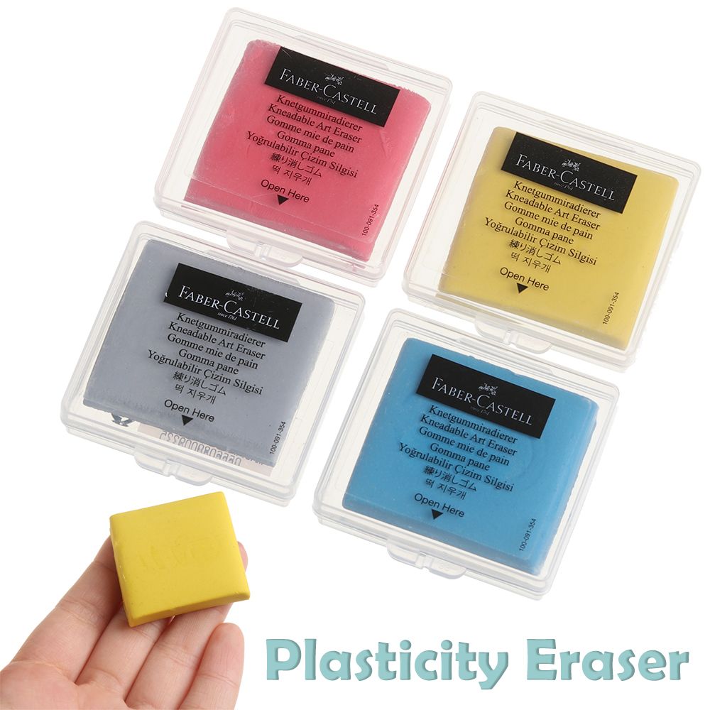 Plasticity Rubber Soft Eraser  - مراجعة Rubber Eraser Kneaded وسعره