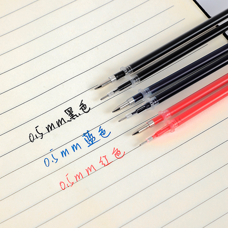 0.38/0.5mm Gel Pen Refill Blue - مراجعة Gel Ink Pen Set وسعره