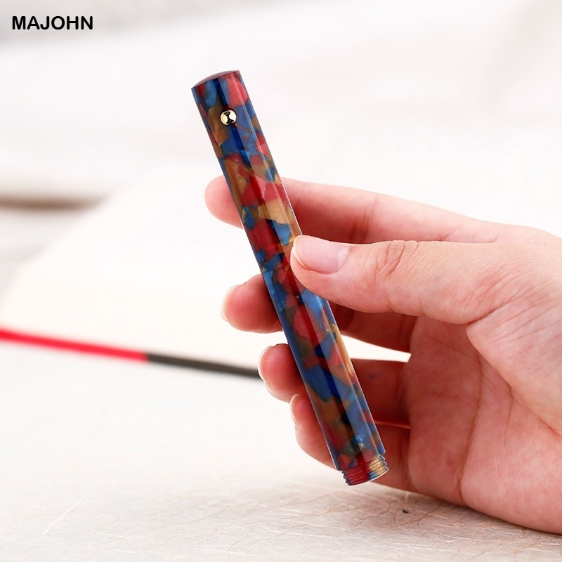 MAJOHN N8 Resin Glass Dip Pen  - مراجعة Stationery Supply Business وسعره