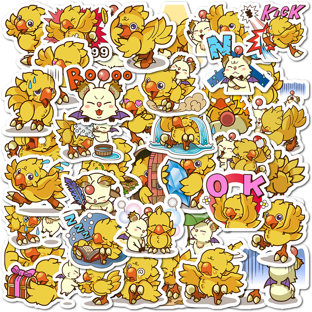 40 Pieces of Chocobo Cartoon M - مراجعة Memo Pad Sticky وسعره