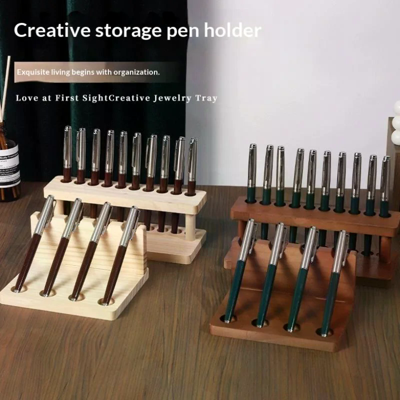 Walnut Wood Test Tube Rack Mul - مراجعة Office Stationery And Supply وسعره