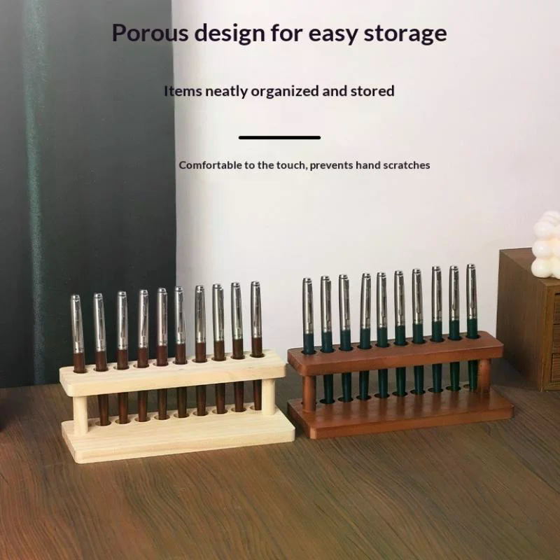 Walnut Wood Test Tube Rack Mul - مراجعة Office Stationery And Supply وسعره