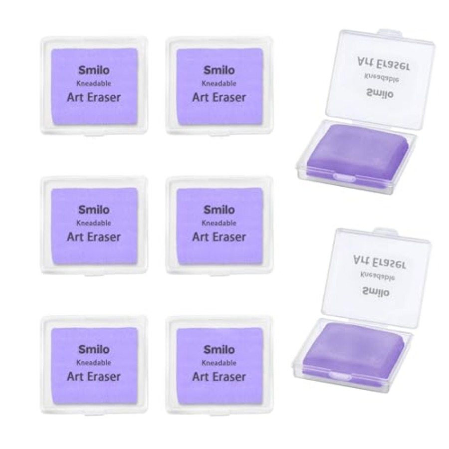8-Pack Kneaded Erasers Moldabl - مراجعة Rubber Eraser Kneaded وسعره