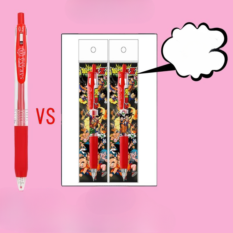 Dragon Ball Red Gel Pen Creati - مراجعة Office Supply Office Stationery Items وسعره