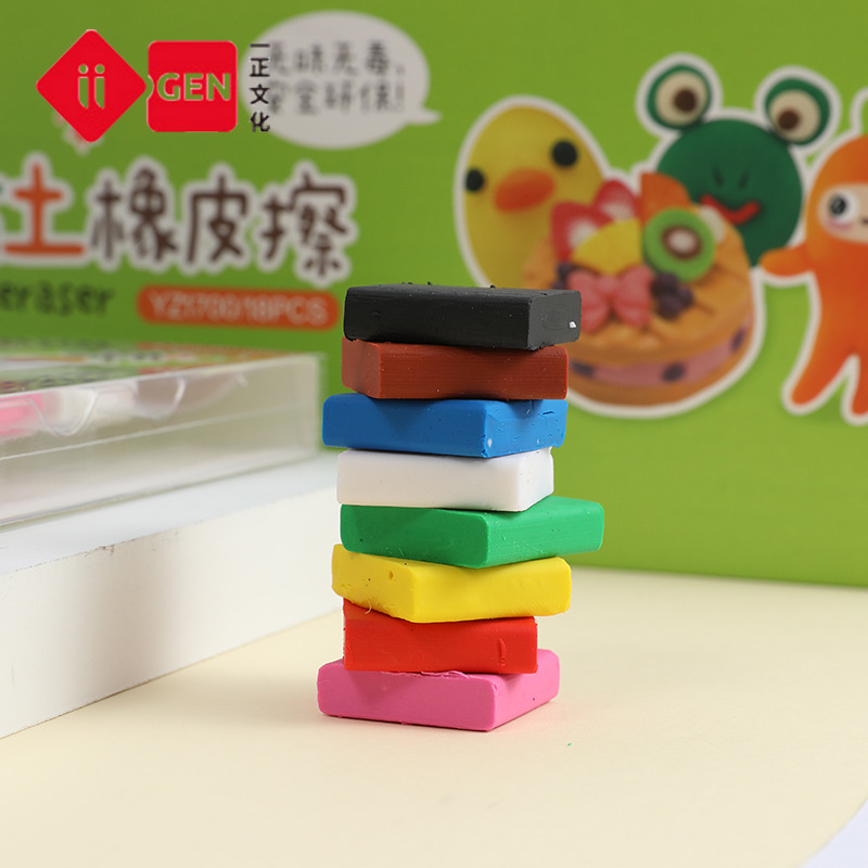 8 PCS/Lot High Quality Candy C - مراجعة Rubber Eraser Kneaded وسعره