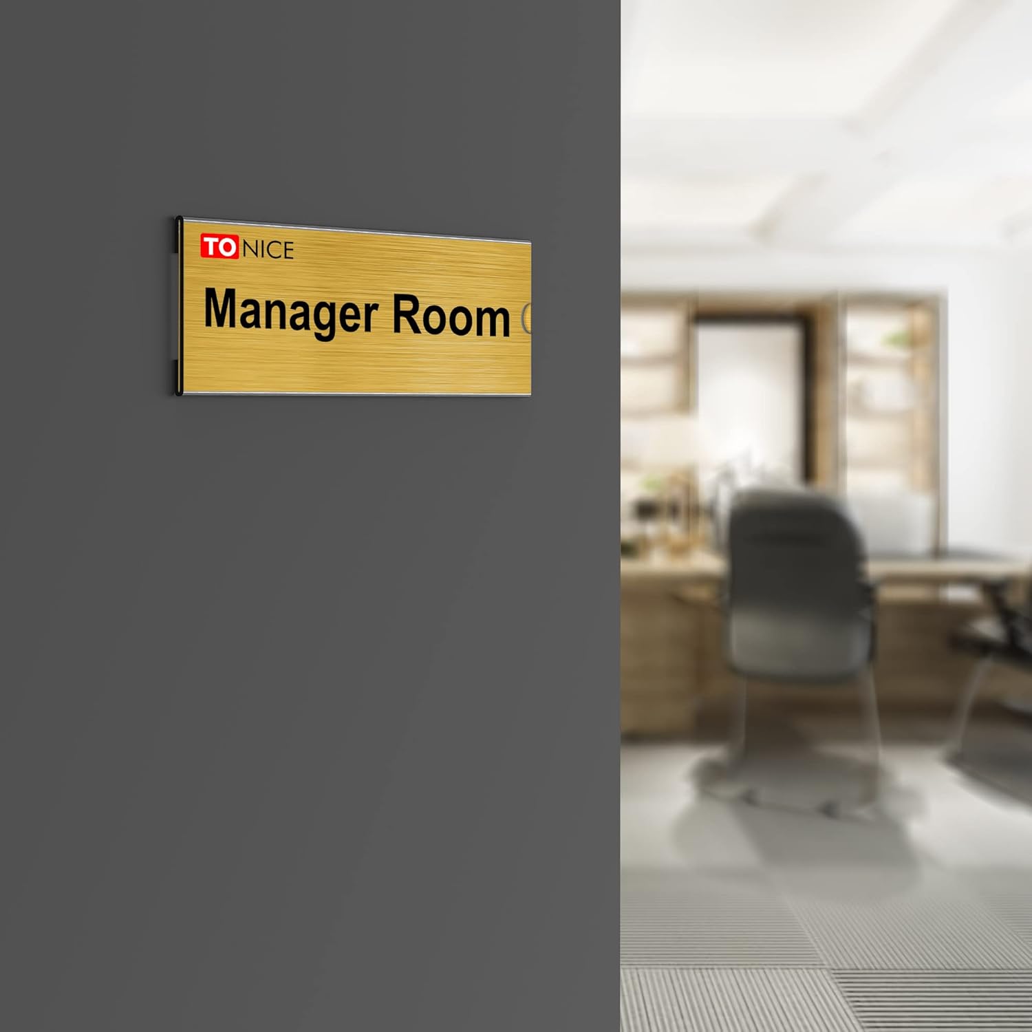 12 Pack Acrylic Desk Nameplate - مراجعة Desk Name Plate وسعره