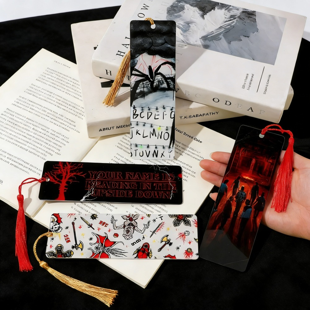 Hot Creative Acrylic Bookmark  - مراجعة Office Supply Office Stationery Items وسعره