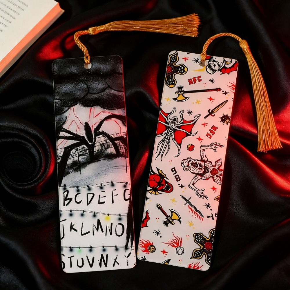 Hot Creative Acrylic Bookmark  - مراجعة Office Supply Office Stationery Items وسعره