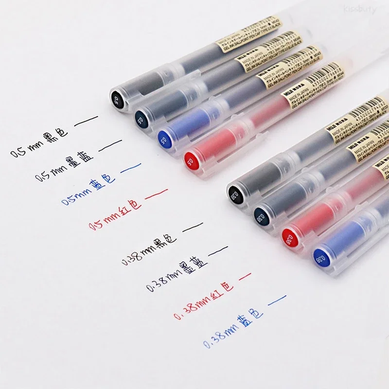 10-30Pcs/Set 0.38/0.5mm Gel pe - مراجعة Stationery Supply Business وسعره