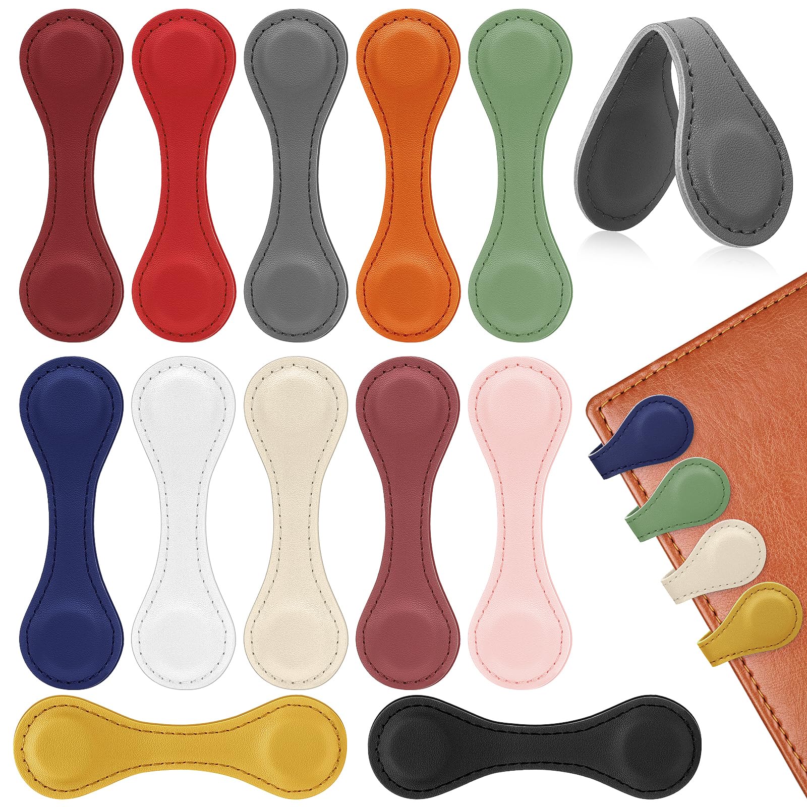 5pcs Magnetic Clip Sleeve Magn - مراجعة Bookmark Magnetic Clip وسعره