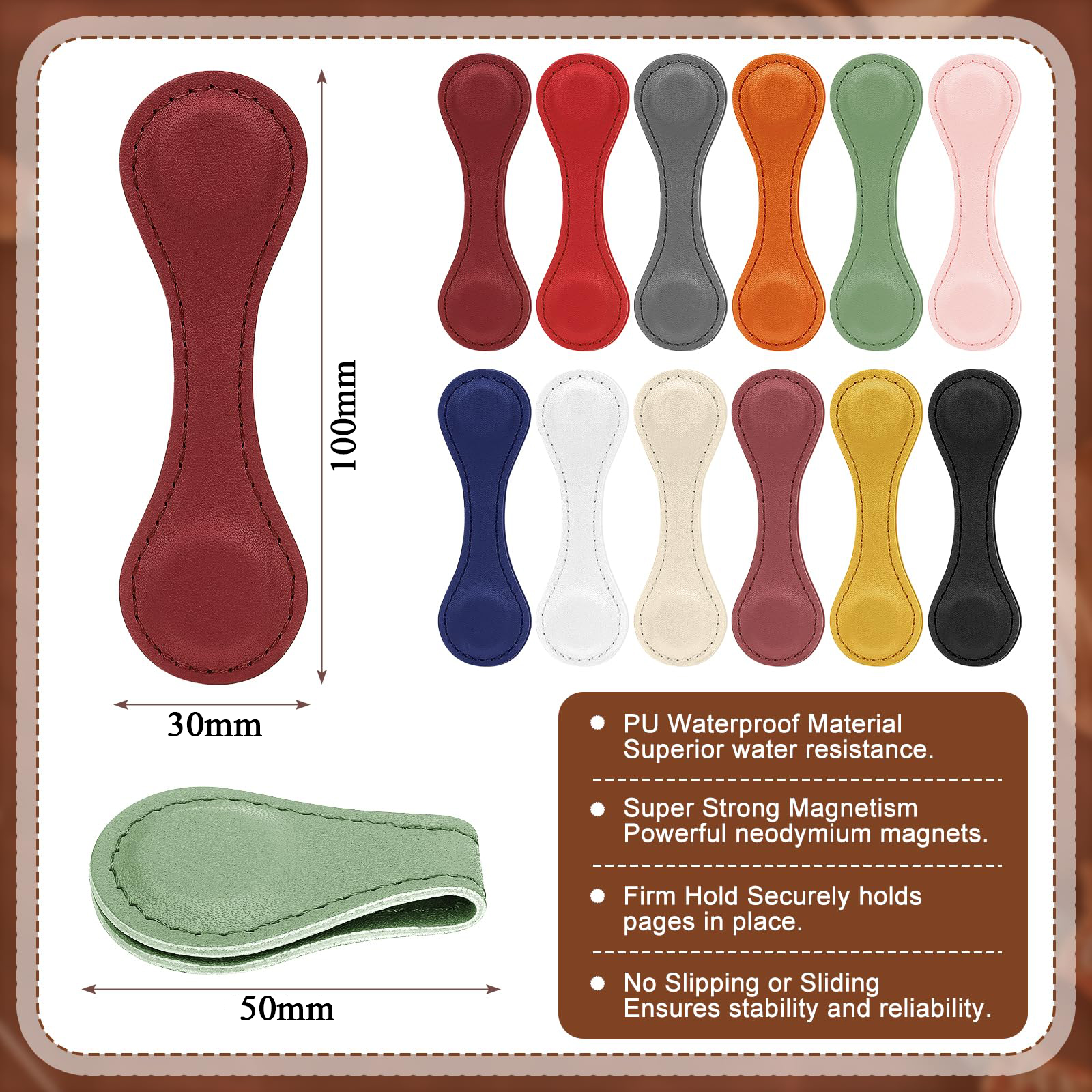 5pcs Magnetic Clip Sleeve Magn - مراجعة Bookmark Magnetic Clip وسعره