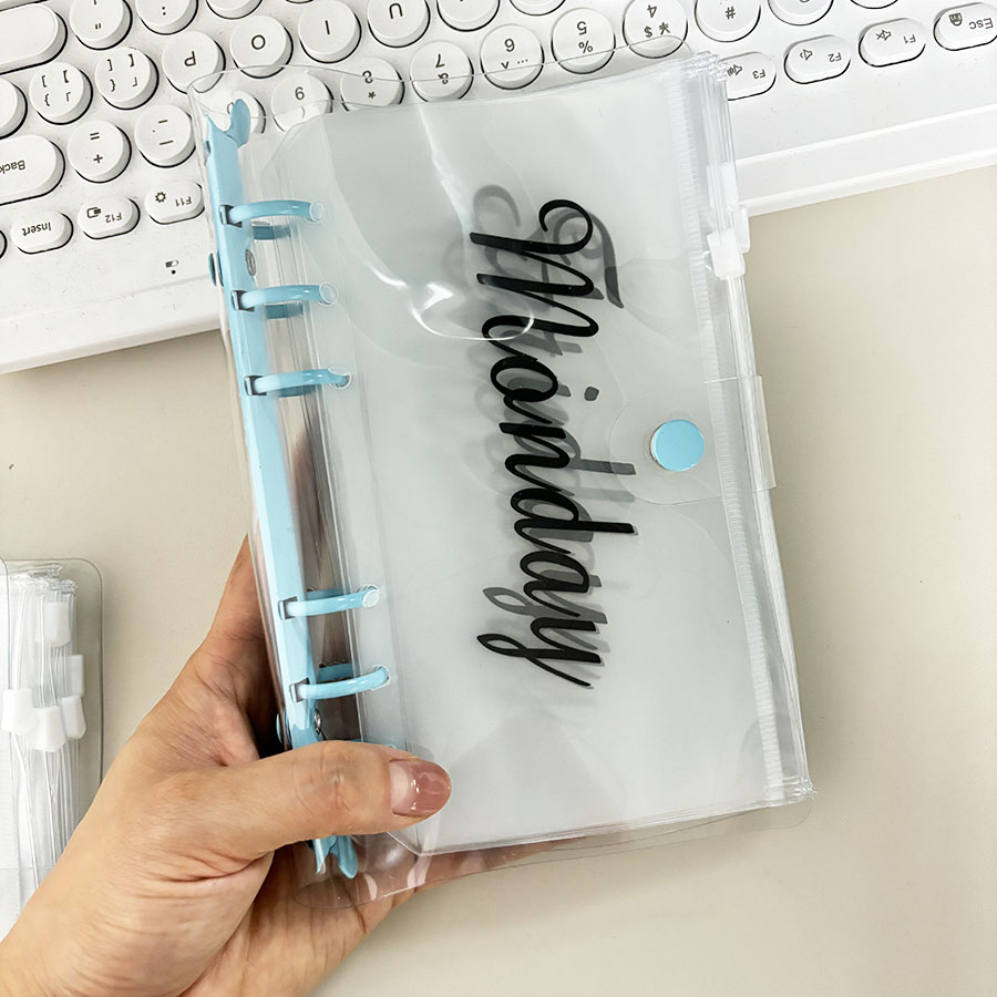 SKYSONIC 1 Set A6 Macarone Bin - مراجعة Planner Weekly Budget وسعره
