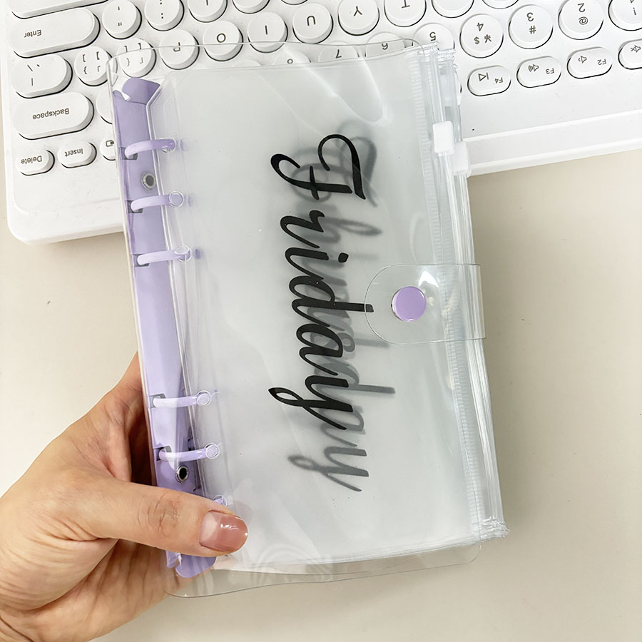 SKYSONIC 1 Set A6 Macarone Bin - مراجعة Planner Weekly Budget وسعره