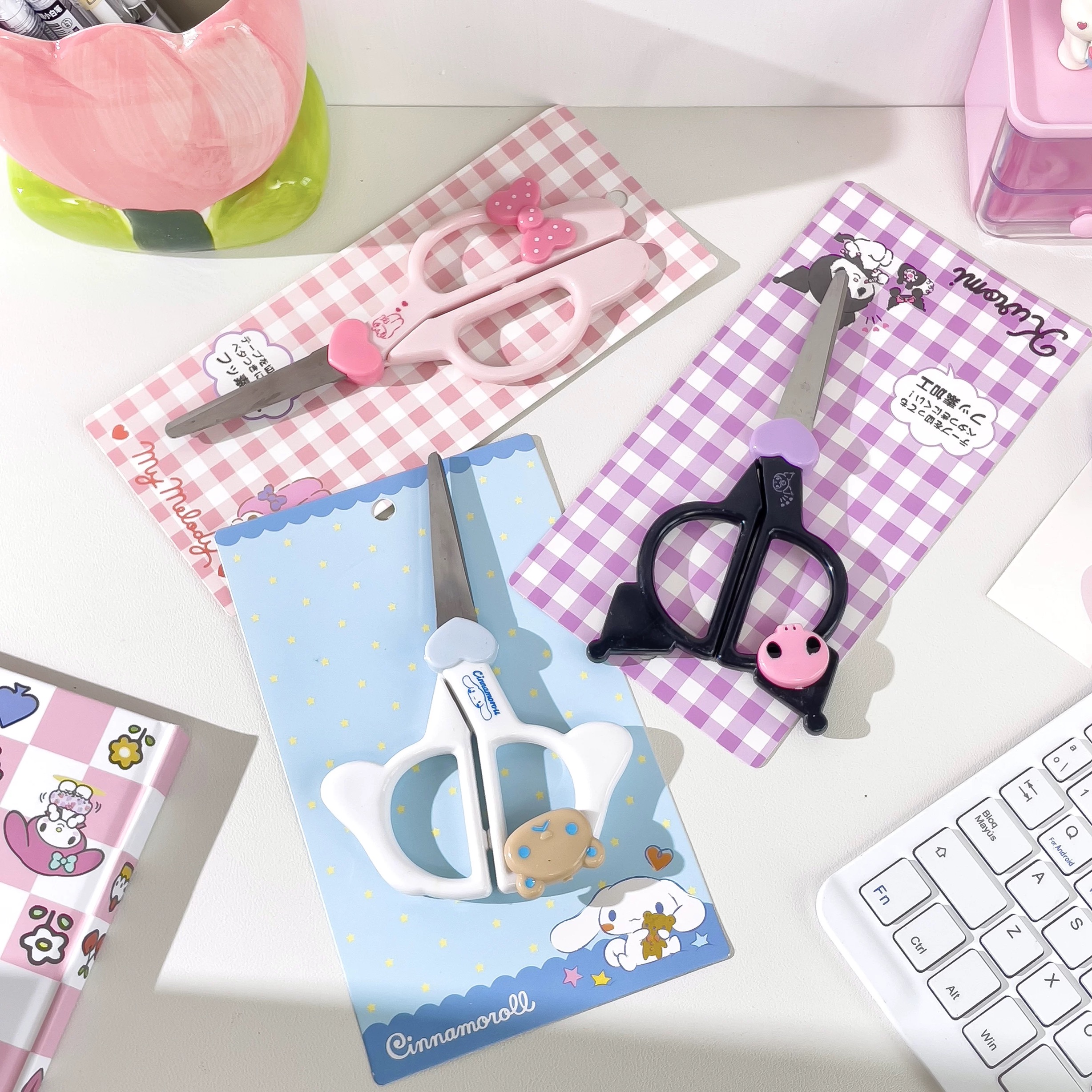 New Kawaii Sanrio Kuromi Cinna - مراجعة Office Supply Office Stationery Items وسعره