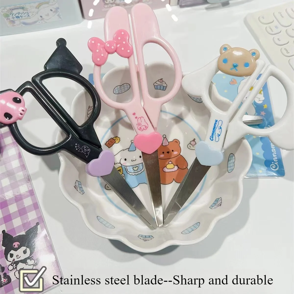 New Kawaii Sanrio Kuromi Cinna - مراجعة Office Supply Office Stationery Items وسعره