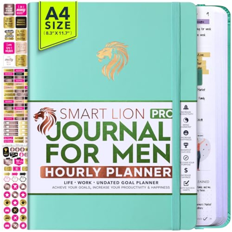 Journal for Men - Undated Dail - مراجعة Planner Weekly Budget وسعره