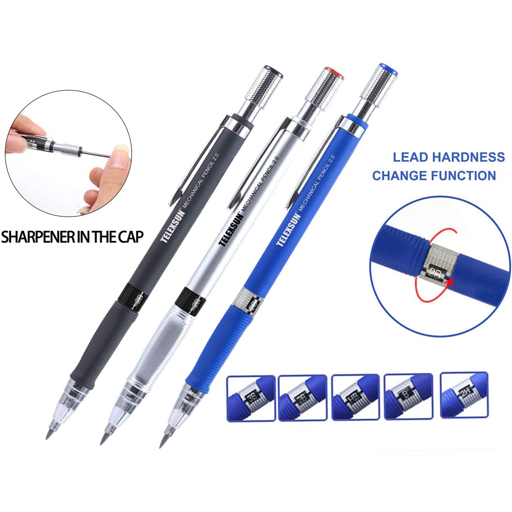 2.0mm 2B Mechanical Pencils Au - مراجعة Ideal Stationery & Office Supply وسعره