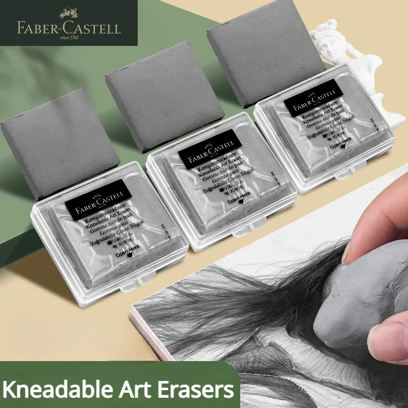 4PC Faber-Castell kneaded Eras - مراجعة Rubber Eraser Kneaded وسعره