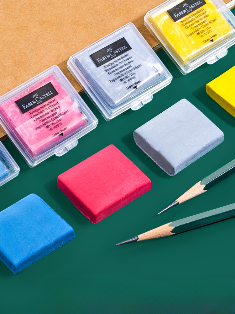4PC Faber-Castell kneaded Eras - مراجعة Rubber Eraser Kneaded وسعره