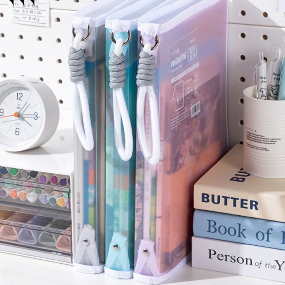 Portable Transparent A4 Zipper - مراجعة Office Stationery And Supply وسعره