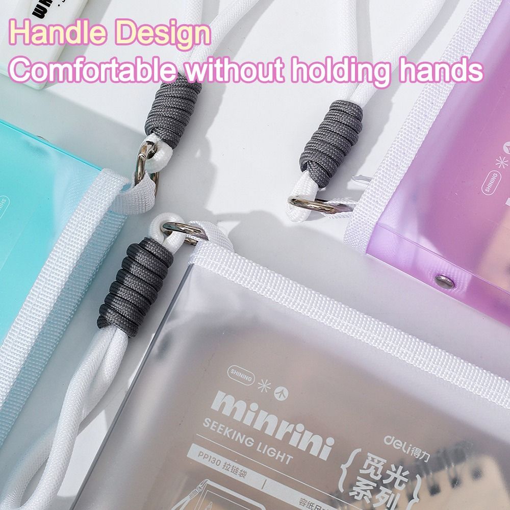 Portable Transparent A4 Zipper - مراجعة Office Stationery And Supply وسعره