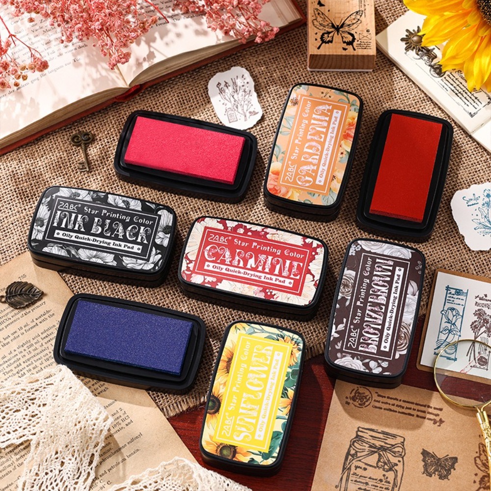 New Colorful Ink Pad Rectangul - مراجعة Self Inking Stamp وسعره