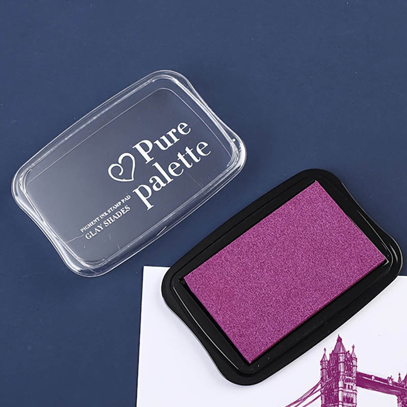 6 pieces - Retro solid color s - مراجعة Self Inking Stamp وسعره