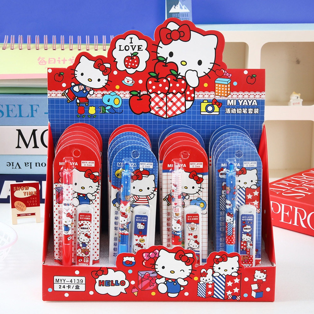 Sanrio Hello Kitty Mechanical  - مراجعة Mechanical Pencil Lead وسعره