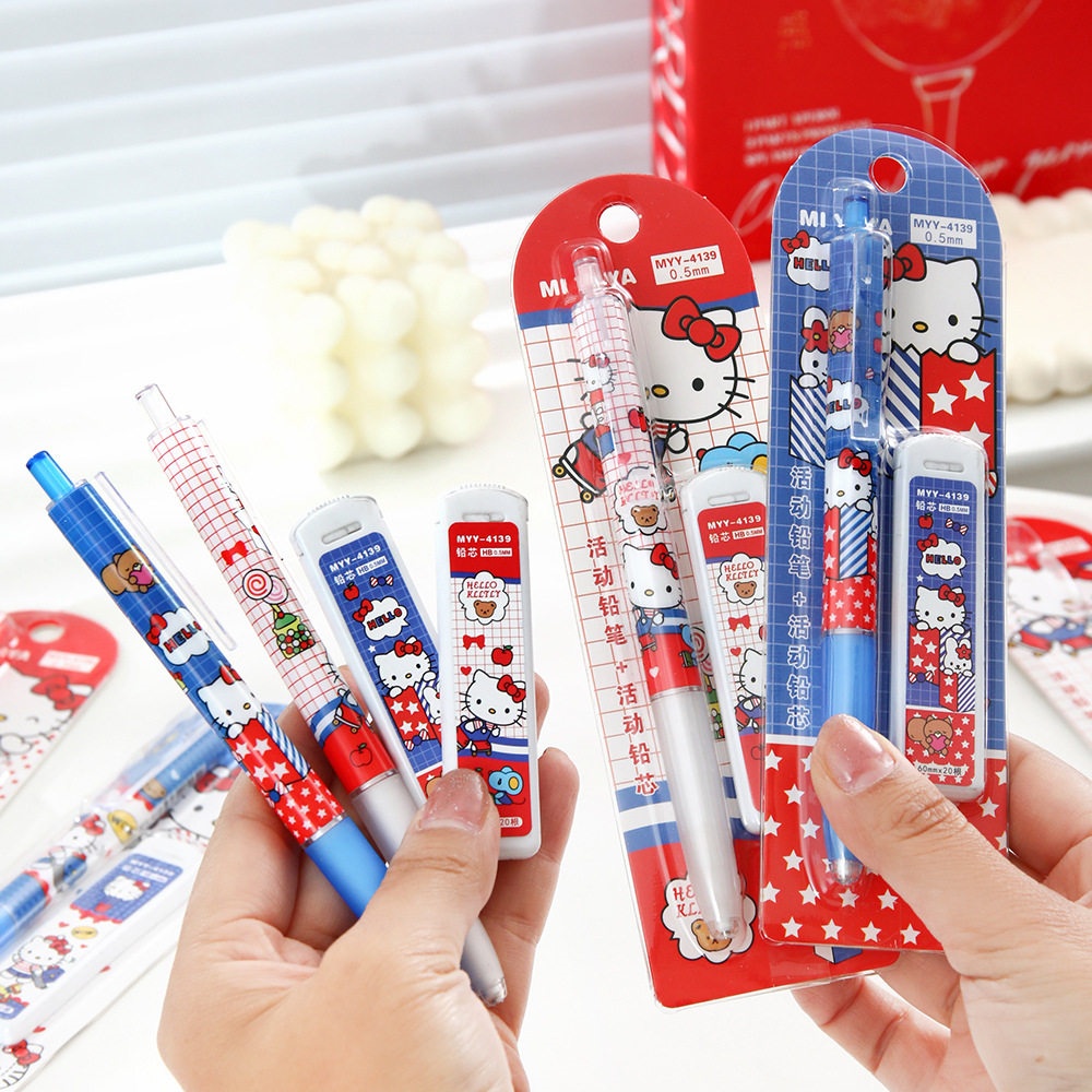 Sanrio Hello Kitty Mechanical  - مراجعة Mechanical Pencil Lead وسعره