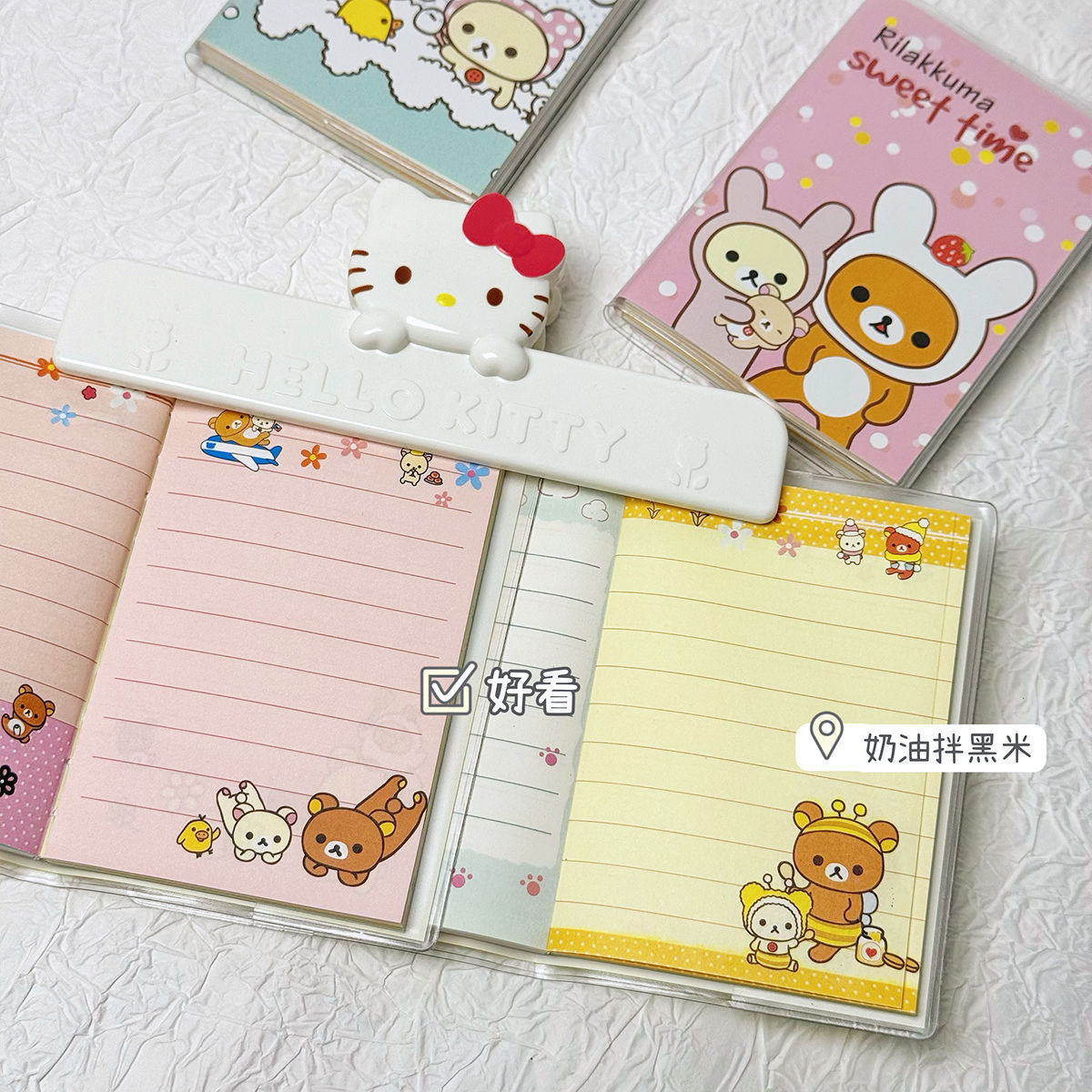 New Rilakkuma Notebooks Kawaii - مراجعة Office Supply Office Stationery Items وسعره