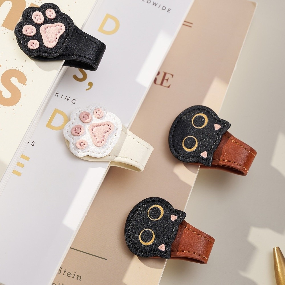 Cute PU Magnetic Page Clip Cat - مراجعة Bookmark Magnetic Clip وسعره