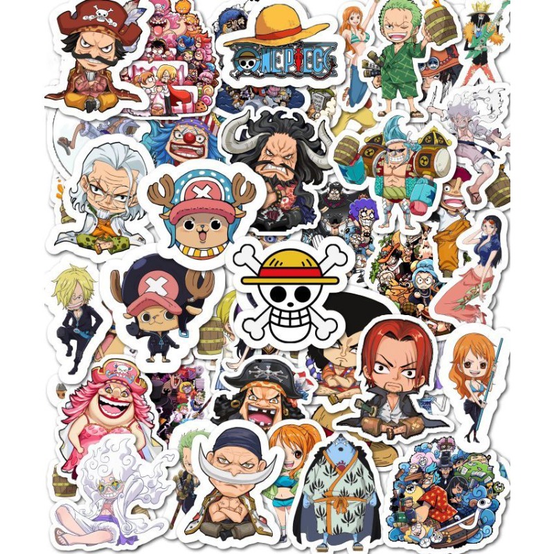 Cartoon anime One Piece notebo - مراجعة Memo Pad Sticky وسعره