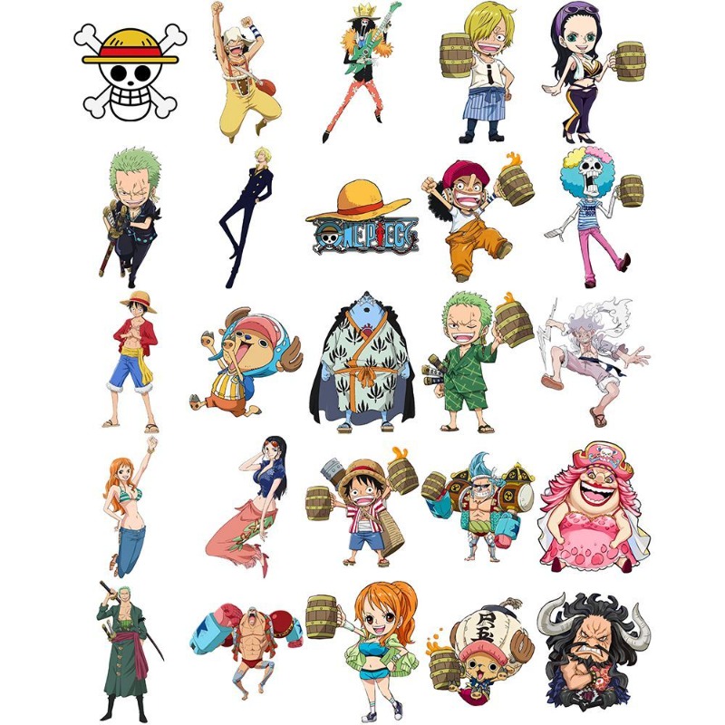 Cartoon anime One Piece notebo - مراجعة Memo Pad Sticky وسعره