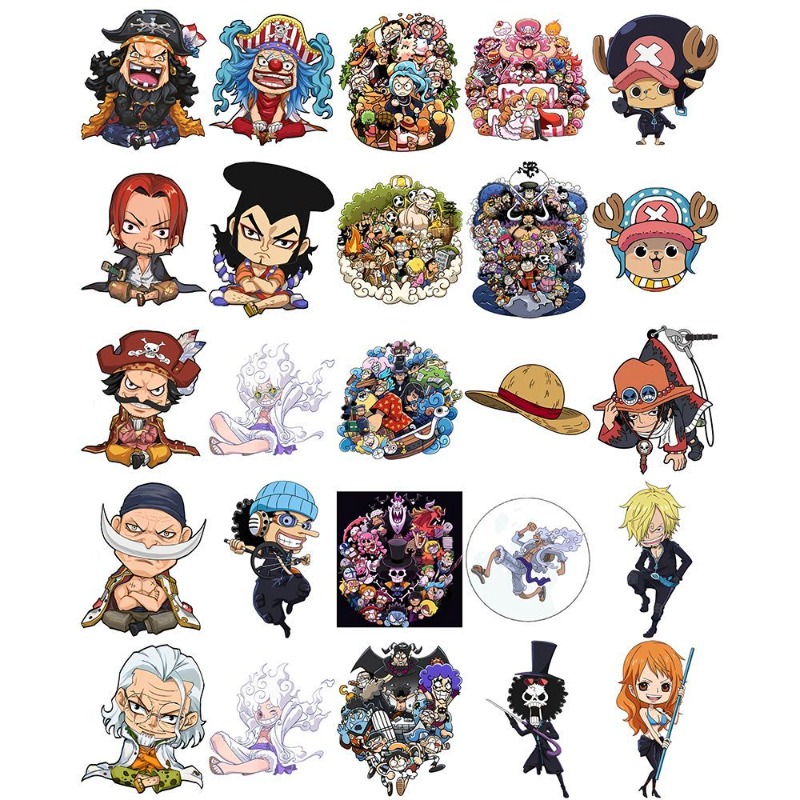 Cartoon anime One Piece notebo - مراجعة Memo Pad Sticky وسعره