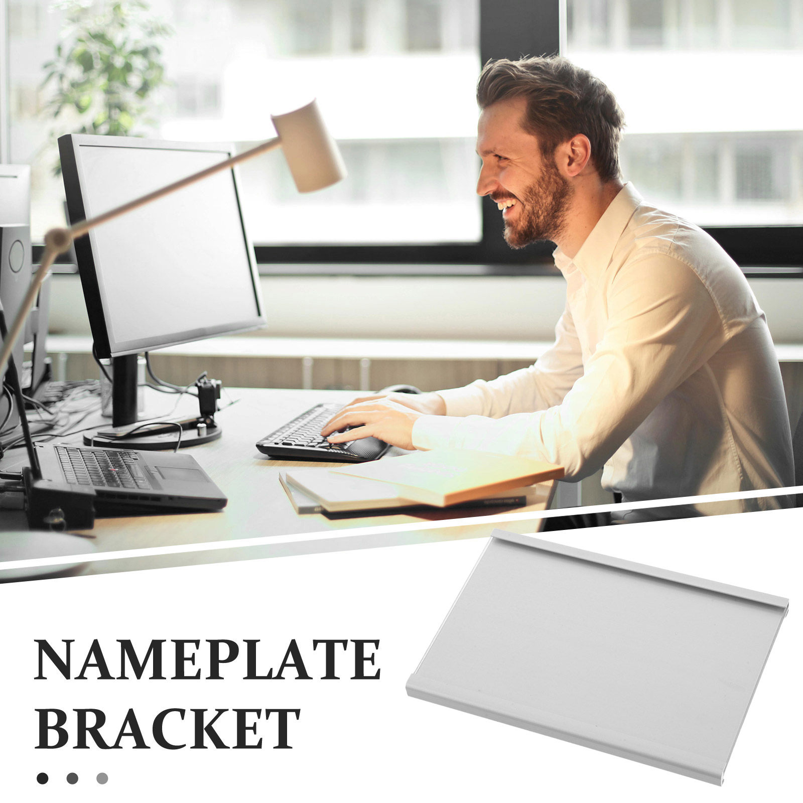 Aluminum Alloy Metal Name Plat - مراجعة Desk Name Plate وسعره