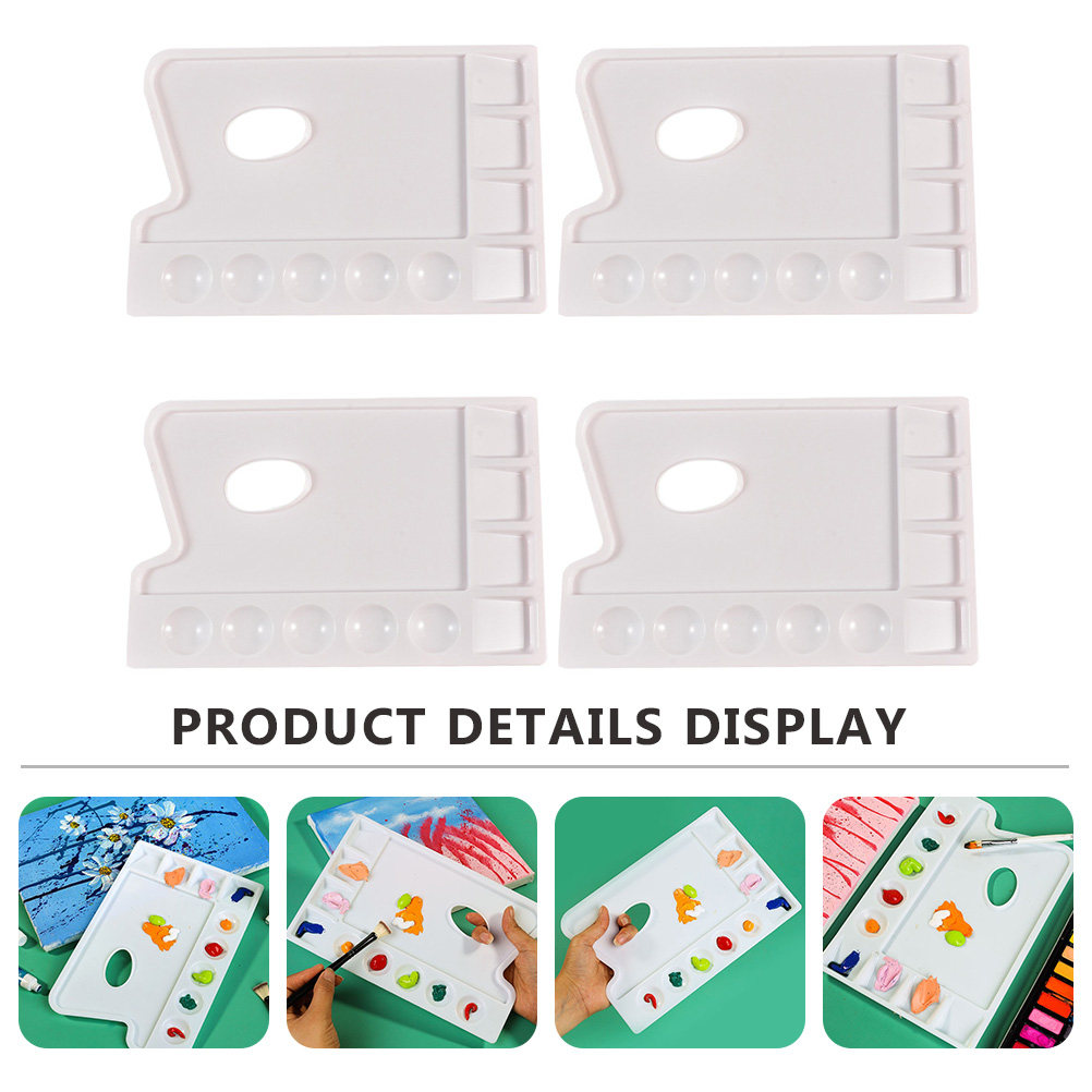 4Pcs Large Capacity Plastic Pa - مراجعة Ideal Stationery & Office Supply وسعره