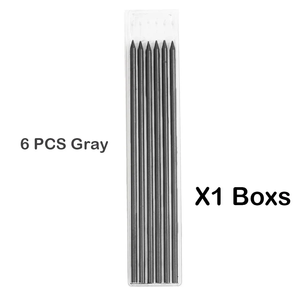 6/12 PCS For Woodworking Mecha - مراجعة Mechanical Pencil Lead وسعره