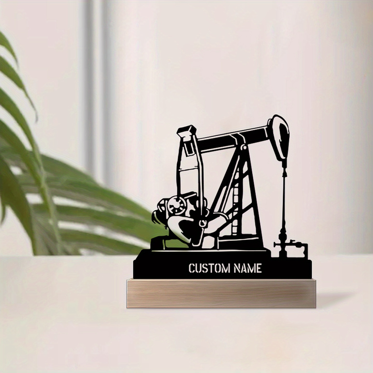 Personalized Oil Rig Desk Name - مراجعة Desk Name Plate وسعره