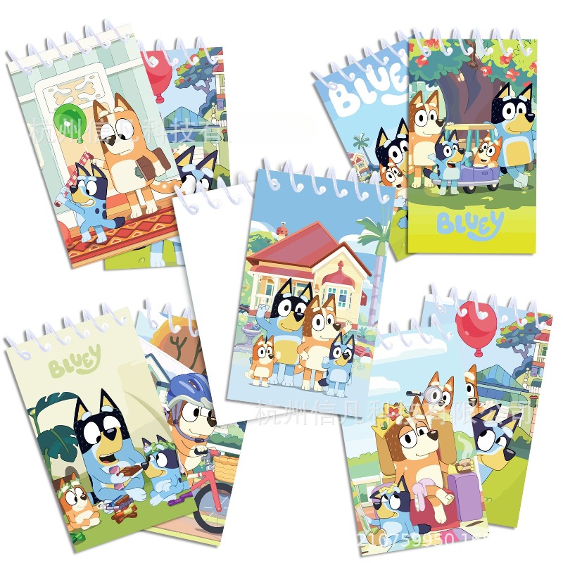 8pcs Hot Blueys Mini Notebook  - مراجعة Stationery Office وسعره