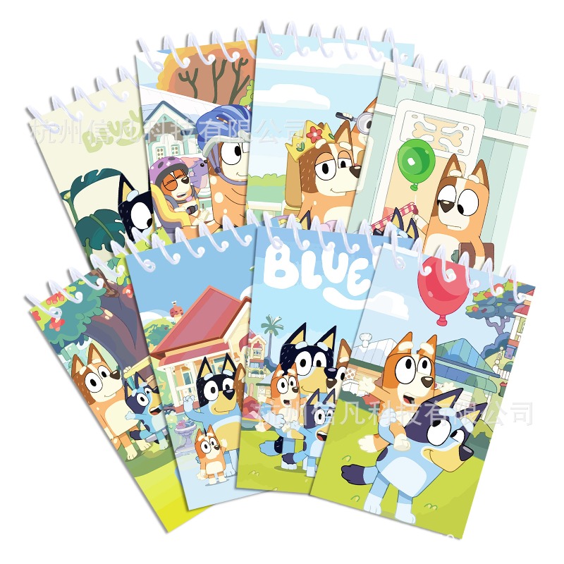 8pcs Hot Blueys Mini Notebook  - مراجعة Stationery Office وسعره