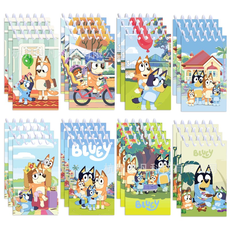 8pcs Hot Blueys Mini Notebook  - مراجعة Stationery Office وسعره